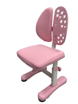 Комплект парта и стул трансформеры Fundesk Vivo 2023 Розовый