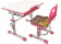 Комплект растущая парта и стульчик с чехлом RIFFORMA SET-10 Pink