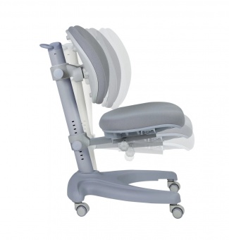 Ортопедическое кресло для школьника Solerte Grey