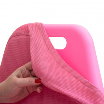 Комплект растущая парта и стульчик с чехлом RIFFORMA COMFORT-07 LUX Розовый