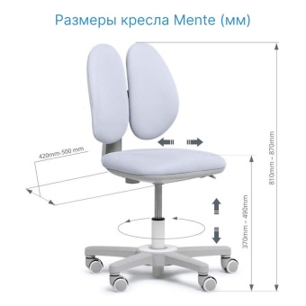 Fundesk Mente габариты
