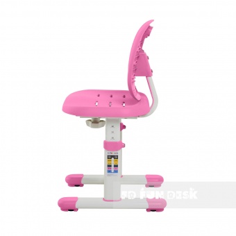 Детский стульчик с регулировкой глубины спинки FunDesk SST2 Pink